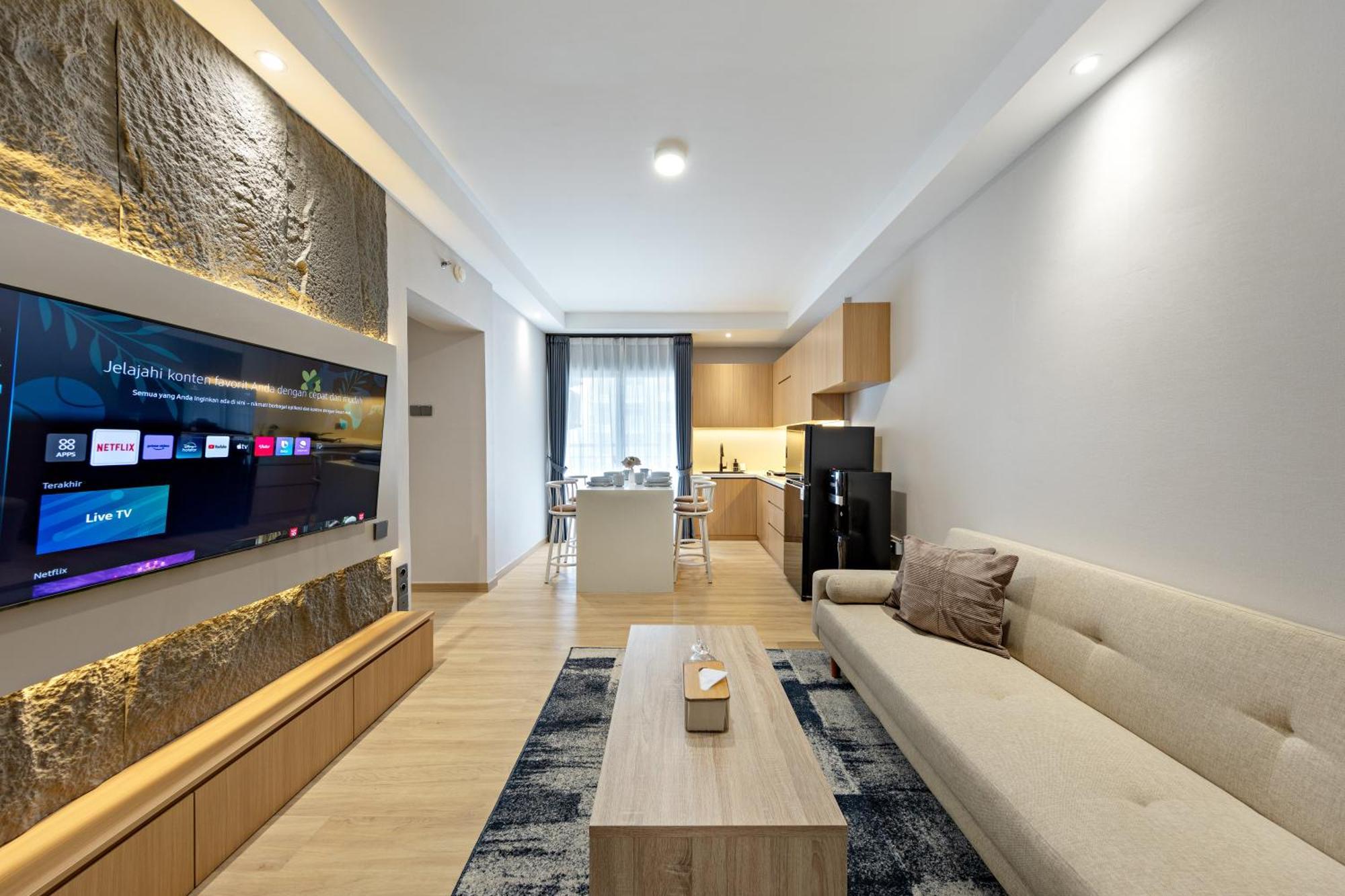 Newly Renovated 2br And Direct Mall Access Appartement Jakarta